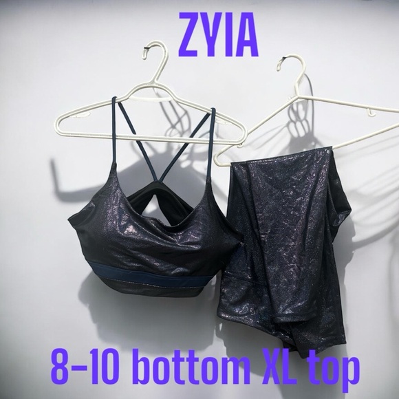ZYIA Women's blue twighlight set - Picture 1 of 3